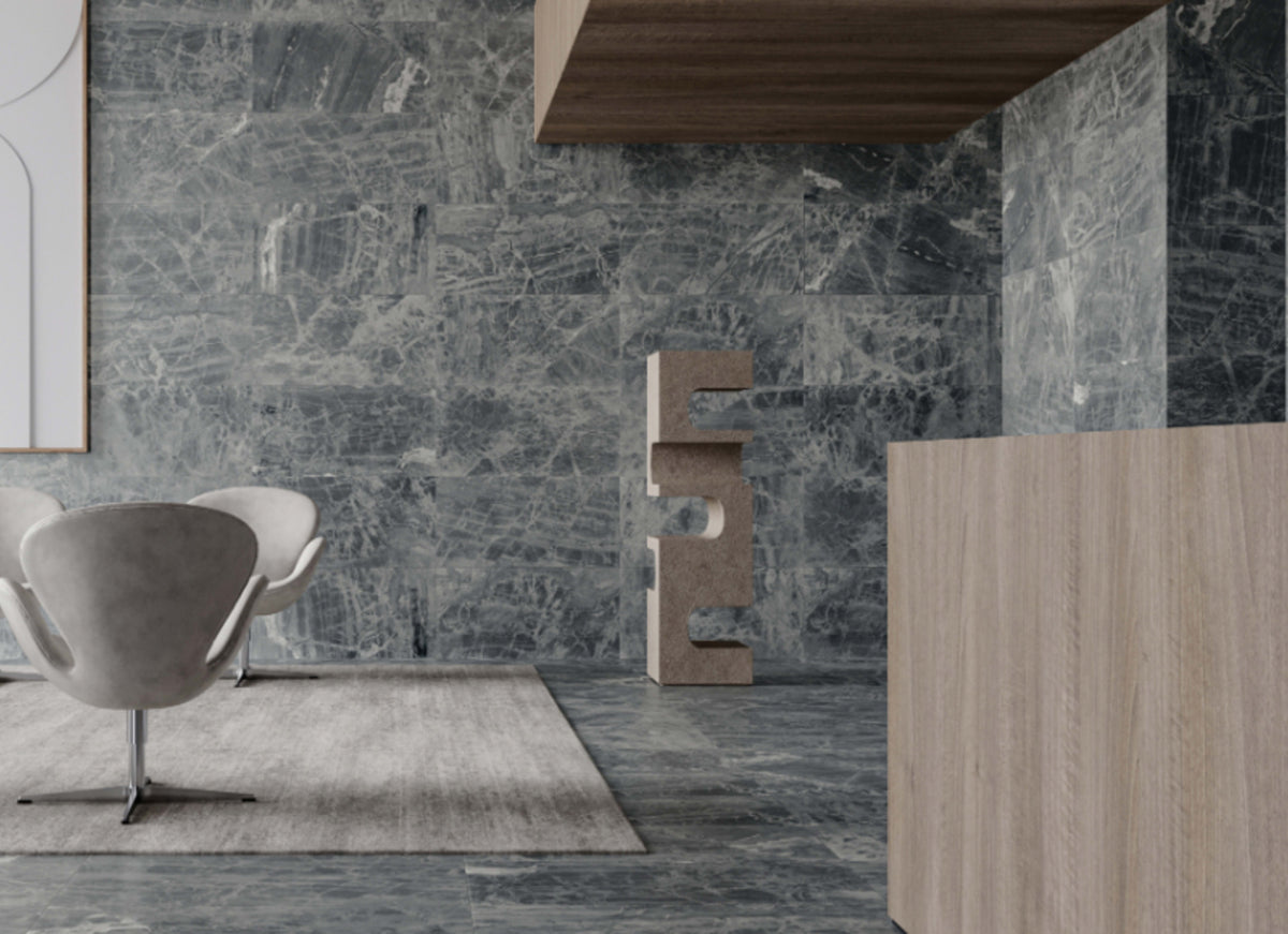 Gemma Mystique in Herringbone Mosaic Brushed