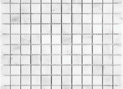 Bianco Venatino in 1x1 In Honed