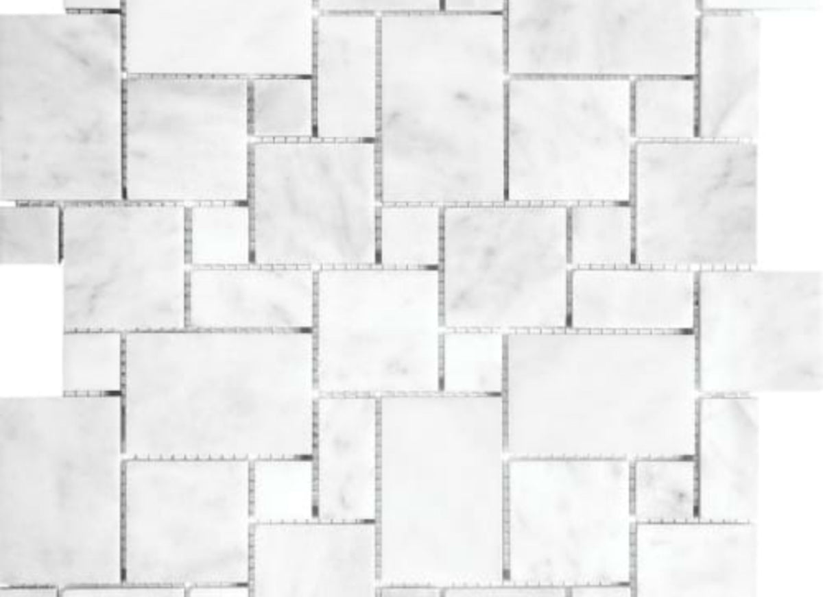 Bianco Venatino in Mini Versailles Honed