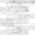 Bianco Venatino in Random Strip Honed Natural Stone