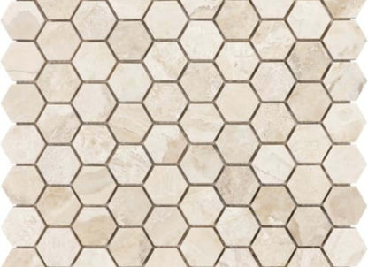 Impero Reale in 1.25 In Hexagon Polished