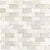 Ivory Travertine in 1x2 In Honed Cubics Mosaics Natural Stone