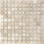 Ivory Travertine in 1x1 In Filled & Honed Mosaics Natural Stone