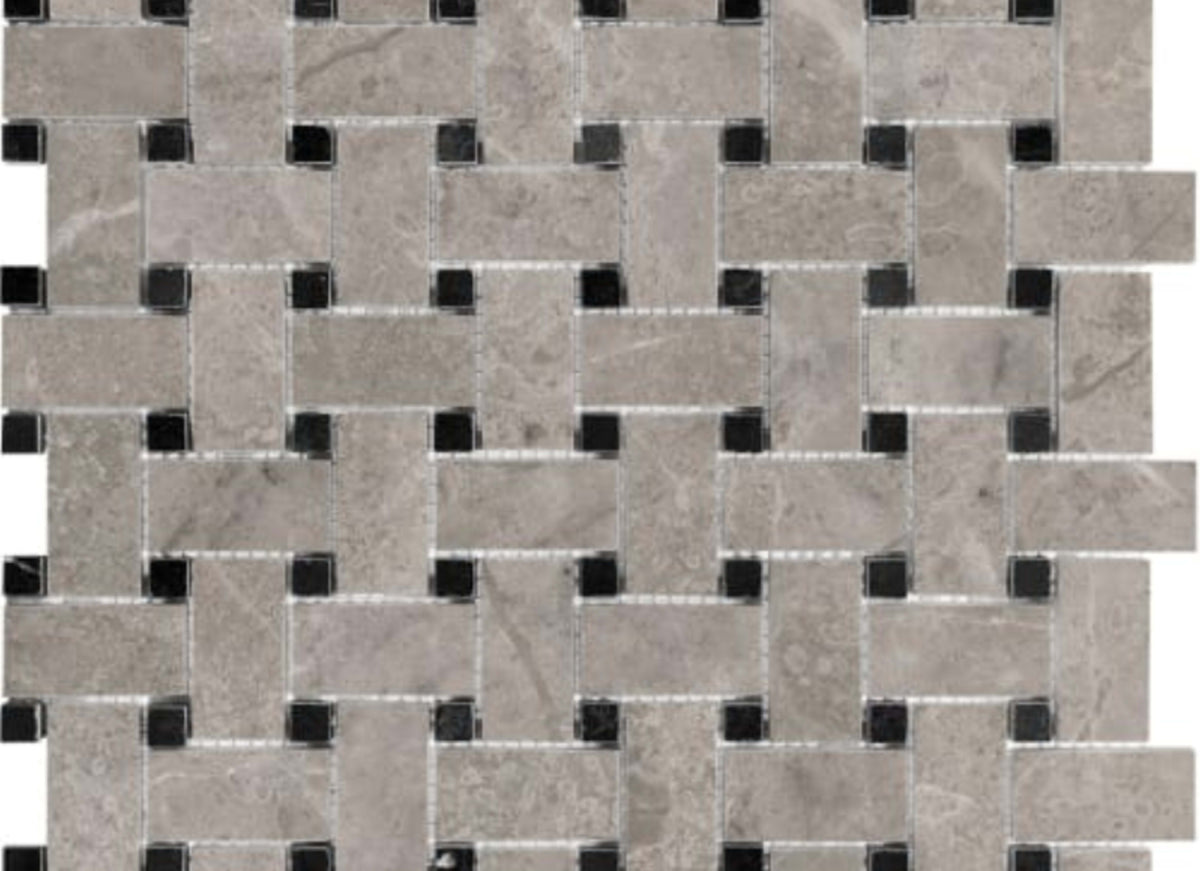 Ritz Gray in Basketweave Polished