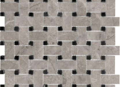 Ritz Gray in Basketweave Polished