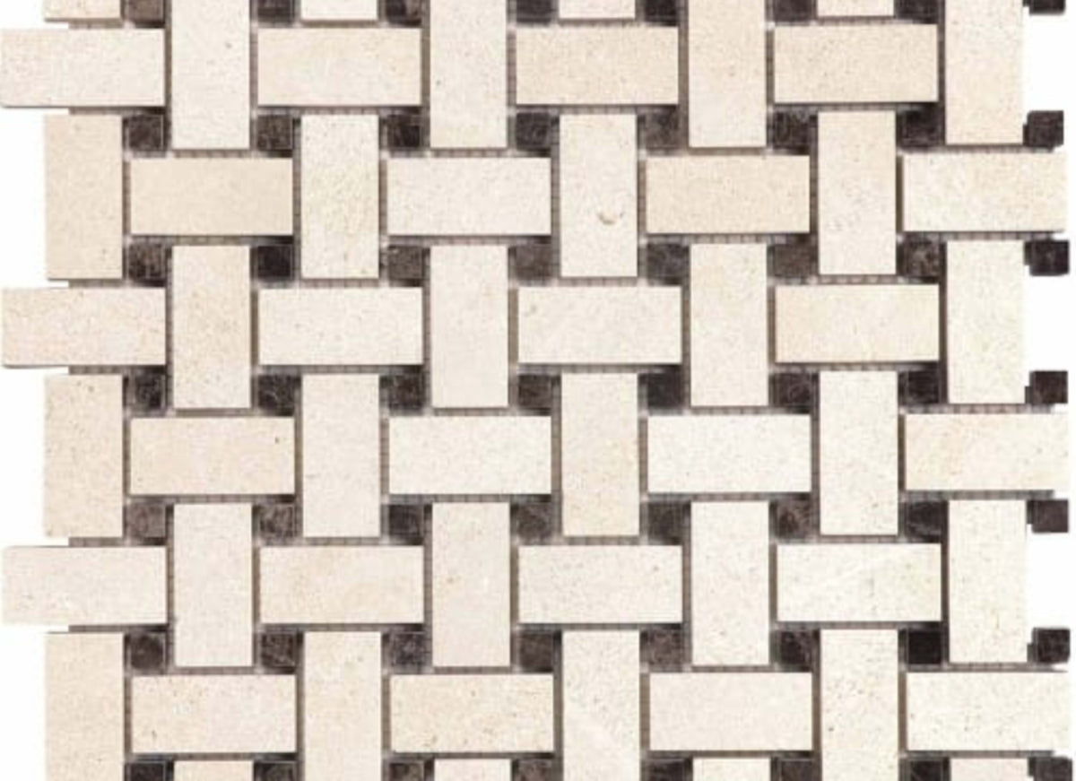 Serene Ivory in Basketweave Honed