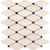 Serene Ivory in Clipped Diamond Polished Natural Stone