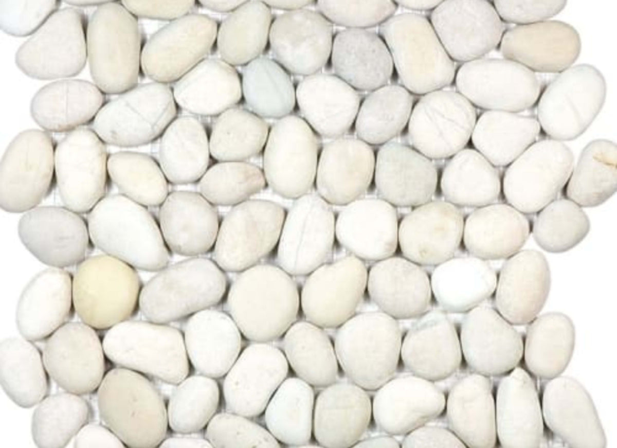 Zen in Serenity Ivory Natural Pebbles
