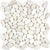 Zen in Serenity Ivory Flat Pebbles Natural Stone