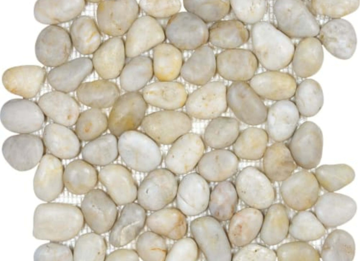 Zen in Fiji Cream Natural Pebbles