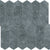 Aqua Intenso in Picket Mosaic Brushed Natural Stone