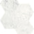 Eterna Bianco in Hexagon Mosaic 6in Polished Natural Stone