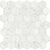 Eterna Bianco in Hexagon Mosaic 2in Polished Natural Stone