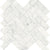 Eterna Bianco in Herringbone Mosaic Honed Natural Stone