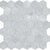 Aura Fresca in Hexagon Mosaic Honed Natural Stone