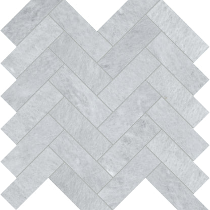 Aura Fresca in Herringbone Mosaic Honed Natural Stone