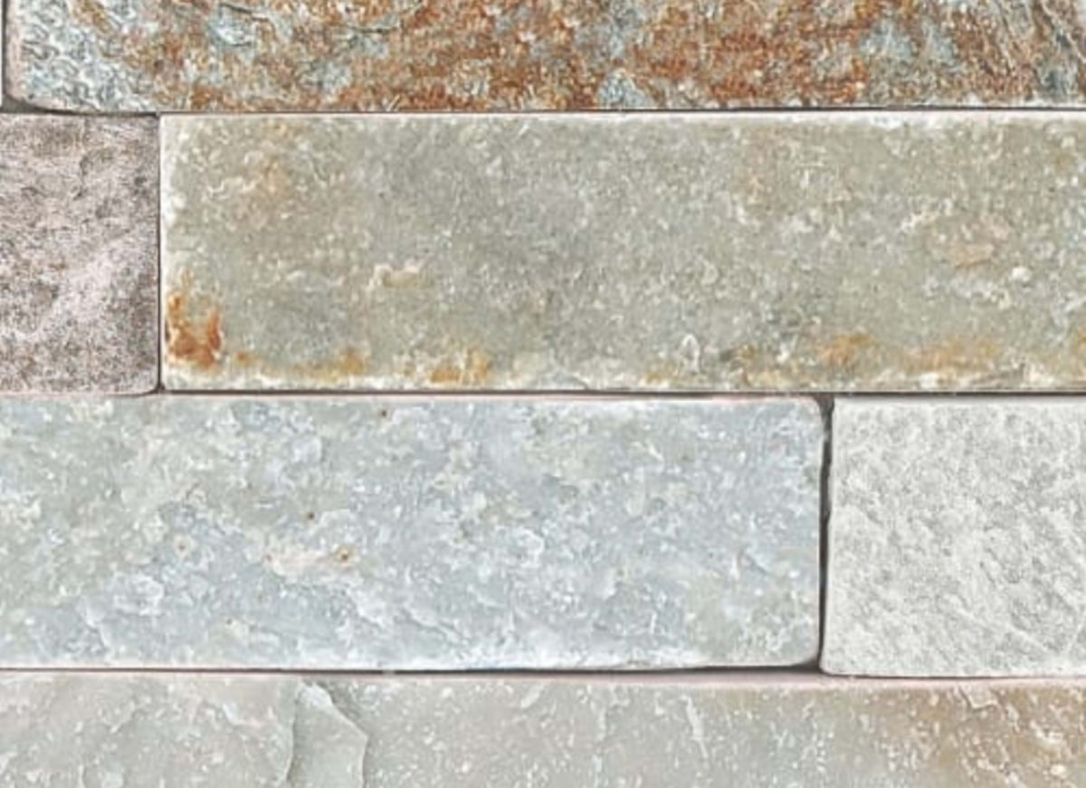 Ledger Stone in Beachwalk 6x24 Corner Panel