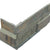 Ledger Stone in Indian Coast 6x18 Assembled Corner Natural Stone