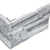 Ledger Stone in Nordic Crystal 6x18 Assembled Corner Natural Stone