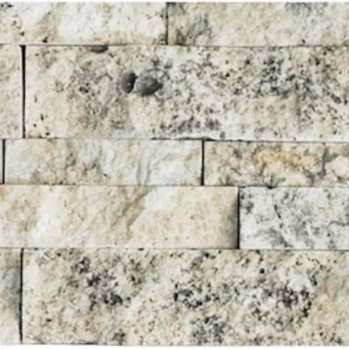 Picasso in Split Face Cambria Strips Natural Stone