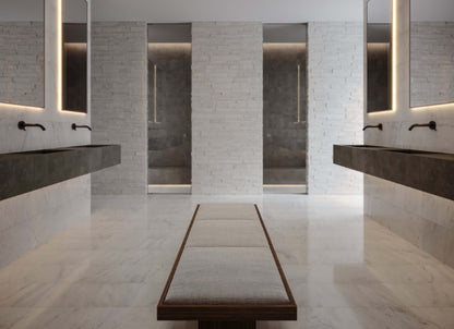 Splitface & Cubics in Impero Reale 6x24 Split Face Wall Panels
