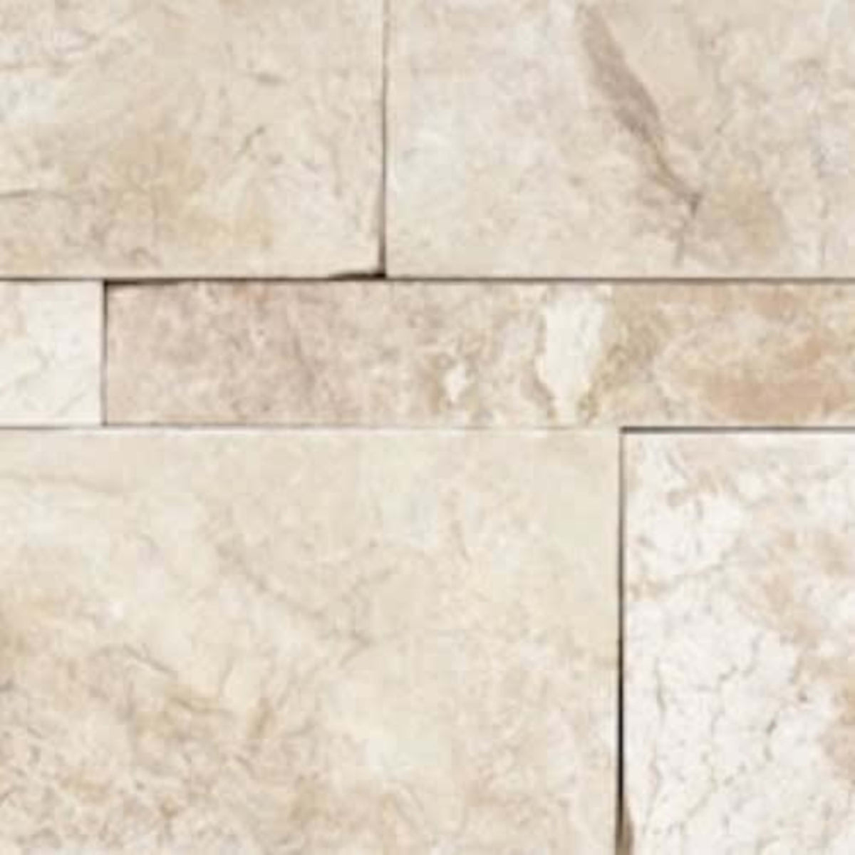 Splitface & Cubics in Impero Reale 6x24 Split Face Wall Panels Natural Stone