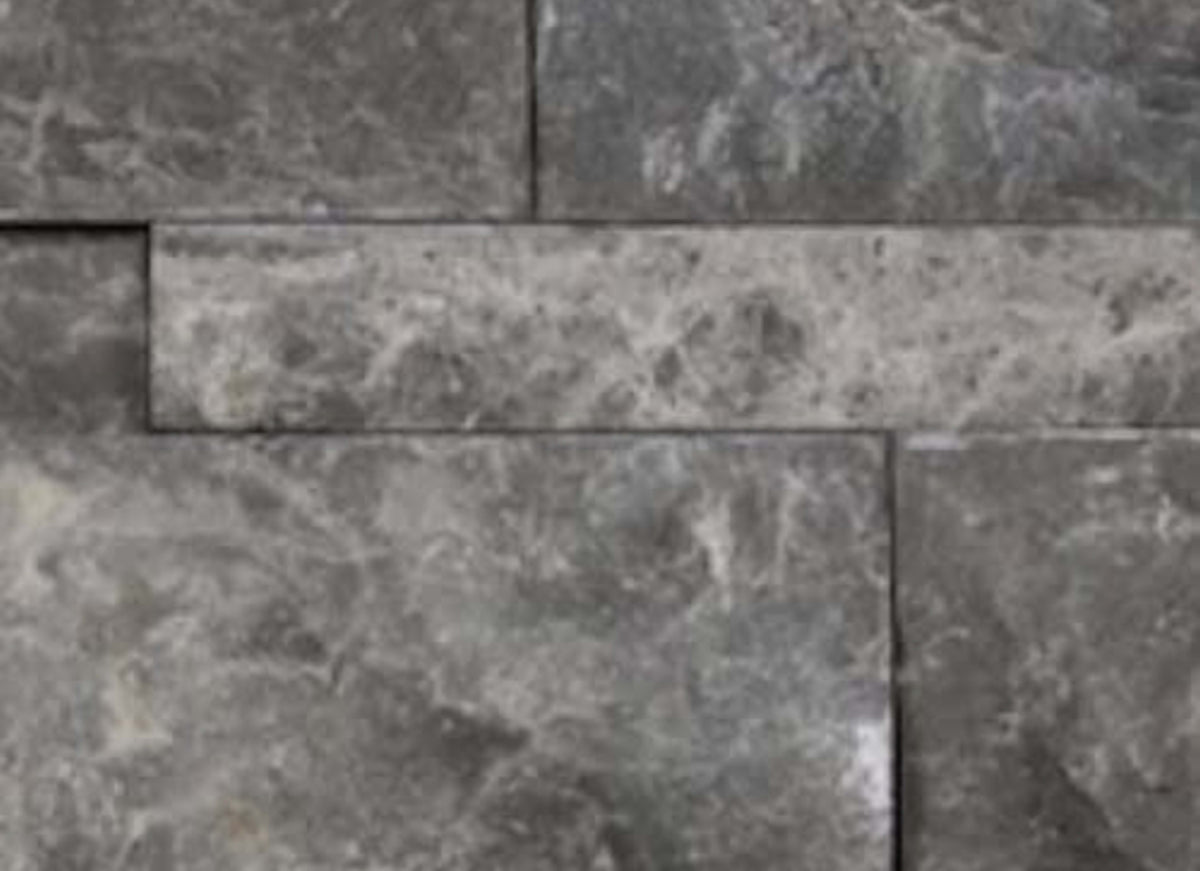Stark Carbon in Split Face 6x24 Wall Panels
