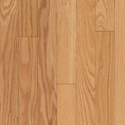 Ascot Strip Red Oak Solid in Natural Hardwood