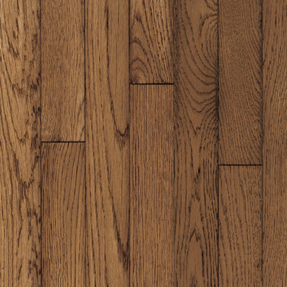 Ascot Strip Red Oak Solid in Sable Hardwood