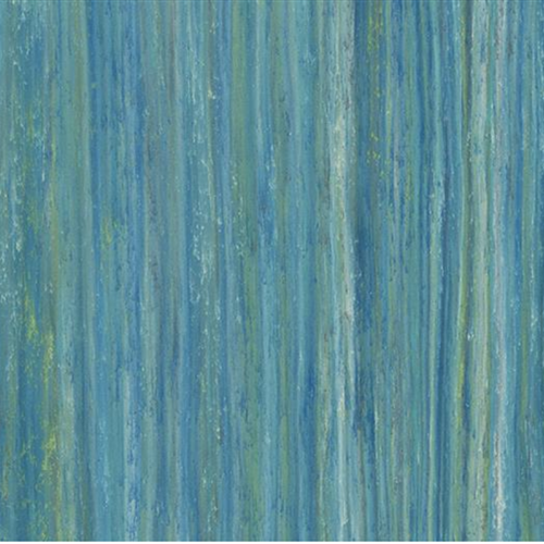 Marmoleum Striato Color in Peacock Blue Vinyl Sheet Goods