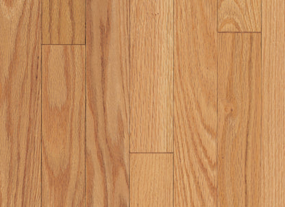 Ascot Plank Red Oak Solid in Natural