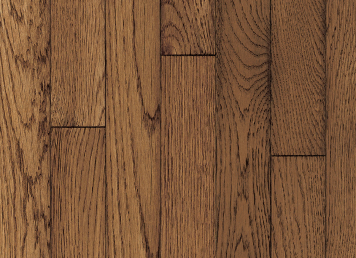 Ascot Plank Red Oak Solid in Sable