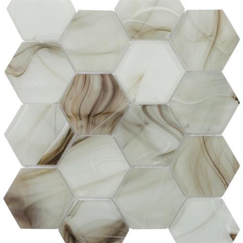 Cloud 9 in Amber Hex Natural Stone