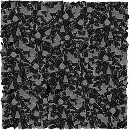 Gems in Black Diamond Natural Stone