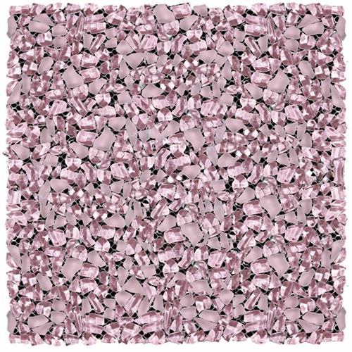 Gems in Rose Quartz Natural Stone
