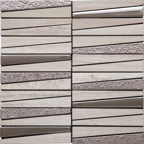 CityScape in Layers Gray Natural Stone