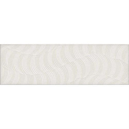Movement in Ivory Deco Tile