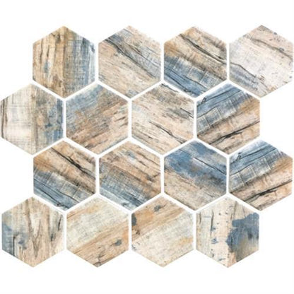 Nantucket in Surfside Hex Natural Stone