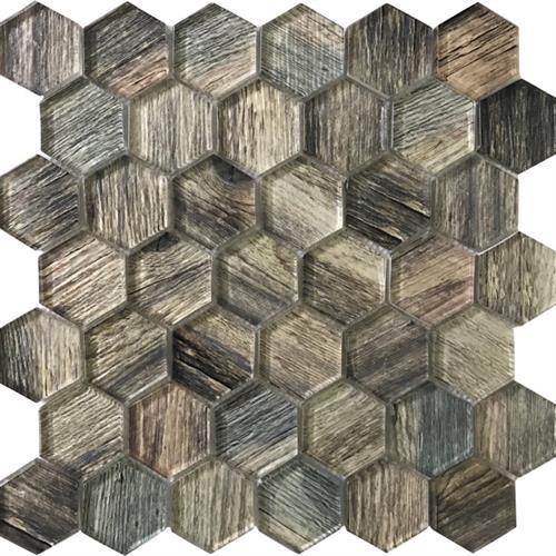 Sierra in Ponderosa Hex Natural Stone