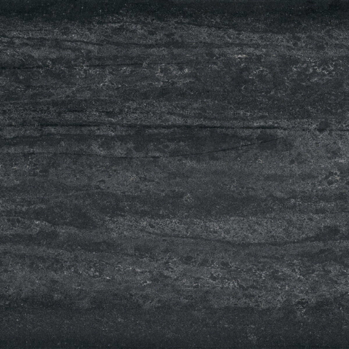 Quartz Countertop in Black Tempal Solid Surface
