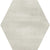 Reflex in Mercury Hexagon Tile