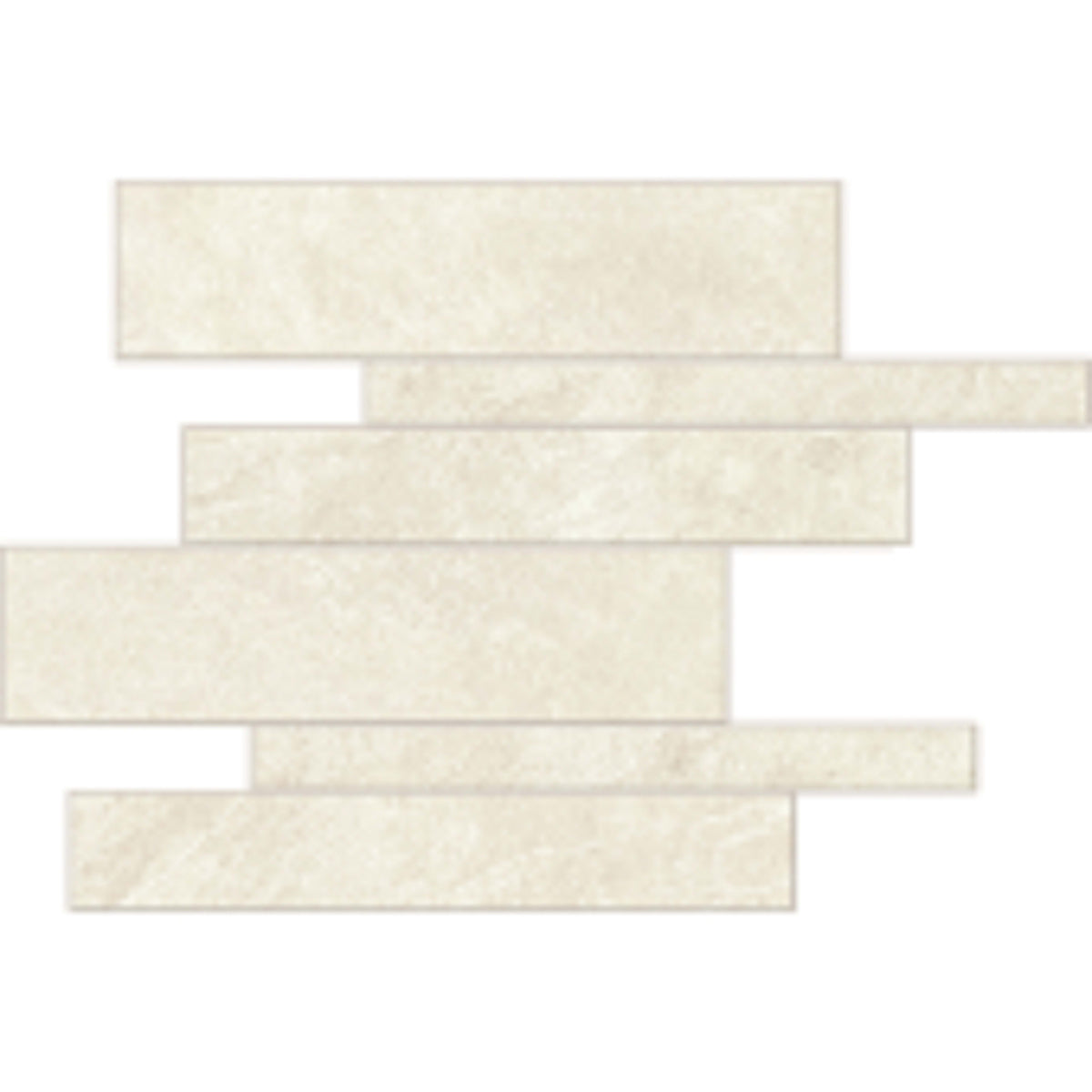 Hero in Snow Linear Mosaic Tile