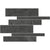 Hero in Coal Linear Mosaic Tile