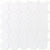 Octagon & Dot in Matte White With 01 White Matte Dot 2x2 Tile