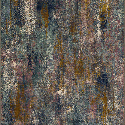Enigma Tranquil in Ink Blue Area Rugs