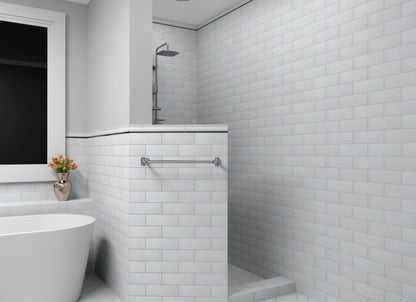 The Finish Line in Regency White 3x9