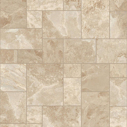ArmorCore Pro UR - Terrace Paver in Warm Beige Vinyl Sheet Goods