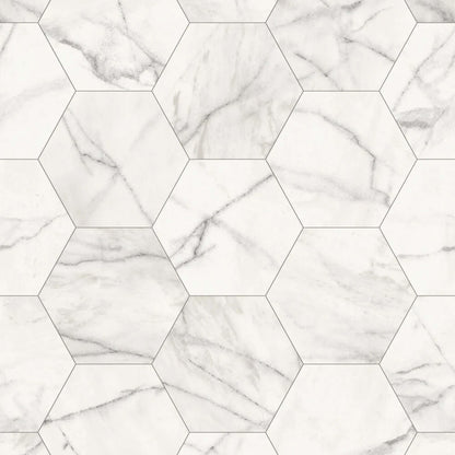 ArmorCore - Calacatta in Soft Winter Vinyl Sheet Goods