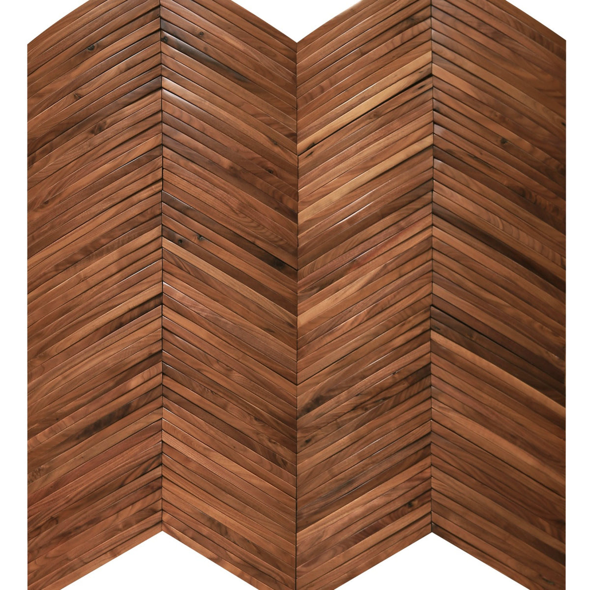 Wall -  Inceptiv - Ark Chevron in American Walnut Hardwood