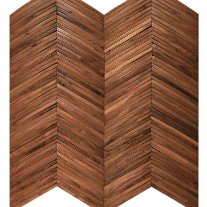 Wall -  Inceptiv - Ark Chevron in American Walnut Hardwood